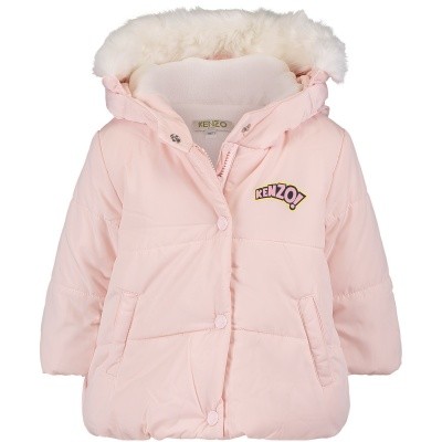 Afbeelding van Kenzo KM42017 babyjas licht roze