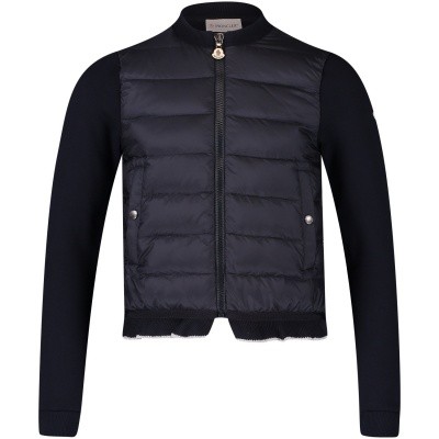 Afbeelding van Moncler 8466005 kindervest navy
