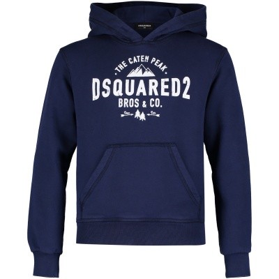 Afbeelding van Dsquared2 DQ02VT kindertrui blauw