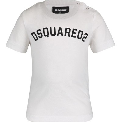 Afbeelding van Dsquared2 DQ03FF baby t-shirt wit