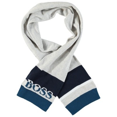 Afbeelding van Boss J01094 baby sjaal grijs
