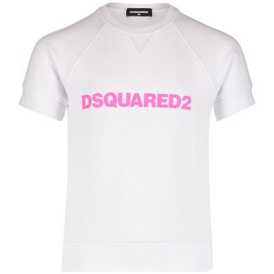 Afbeelding van Dsquared2 DQ03FS kindertrui wit