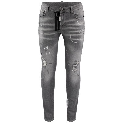 Afbeelding van My Brand MMBJE005JJ heren broek grijs