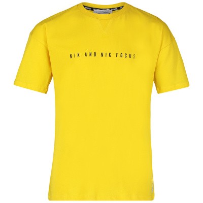 Afbeelding van NIK&NIK B8813 kinder t-shirt geel