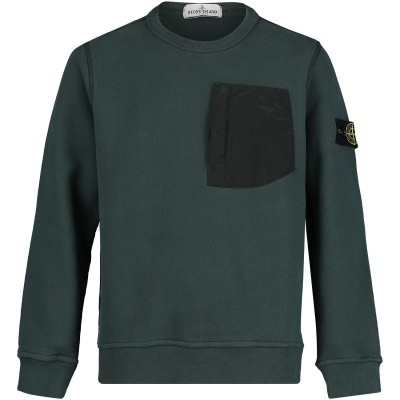 Afbeelding van Stone Island 691661541 kindertrui donker groen