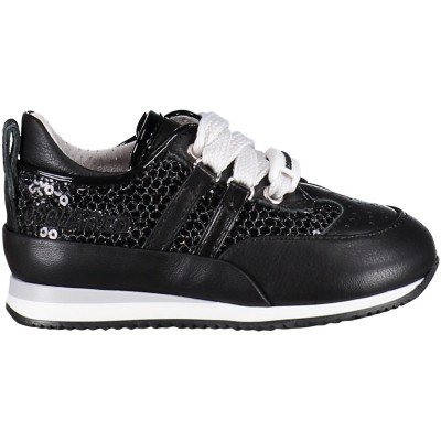 Afbeelding van Dsquared2 54055 kindersneakers zwart
