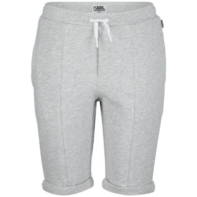 Afbeelding van Karl Lagerfeld Z24180 kinder shorts licht grijs
