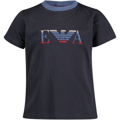 Afbeelding van Armani 6ZHT01 baby t-shirt navy