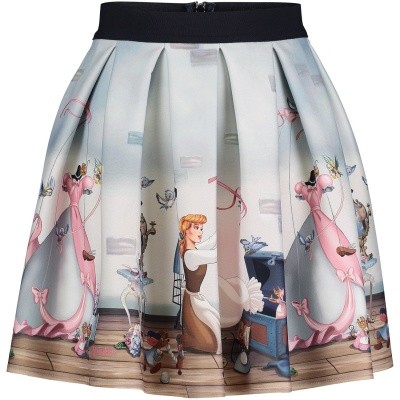 Afbeelding van MonnaLisa 112706 kinderrokje licht blauw