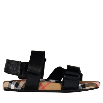 Afbeelding van Burberry 8010684 kindersandalen zwart