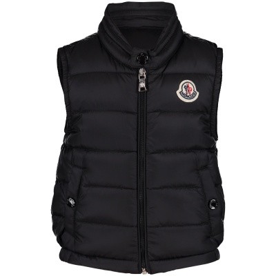 Afbeelding van Moncler 4334199 baby bodywarmer zwart