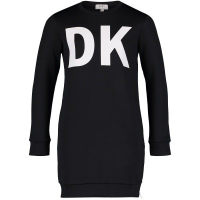 Afbeelding van DKNY D32679 kinderjurk zwart