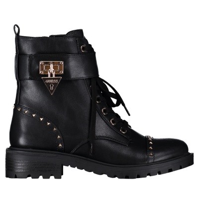 Afbeelding van Guess FLHOE4ELE10 dames sneakers zwart
