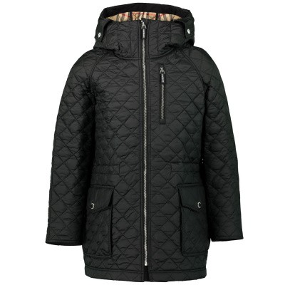 Burberry 8011845 kinderjas zwart Afbeelding van Burberry 8011845 kinderjas zwart