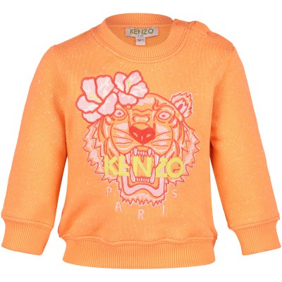 Afbeelding van Kenzo KN15078BB baby trui zalm