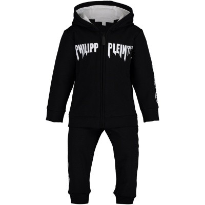 Afbeelding van Philipp Plein AJJ0011 baby joggingpak zwart