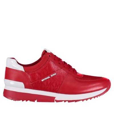 Afbeelding van Michael Kors 43T8ALFS1A dames sneakers rood