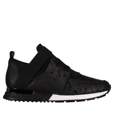 Afbeelding van Mallet TE1016 CAMO heren sneakers zwart