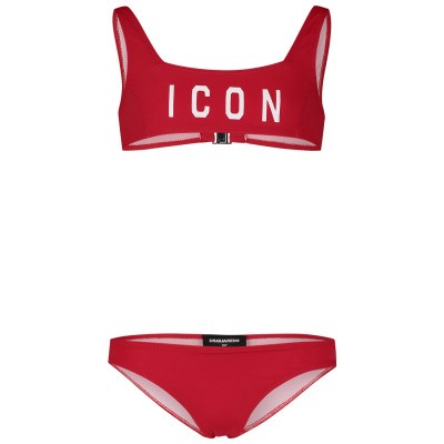 Afbeelding van Dsquared2 DQ03F4 kinder zwemkleding rood