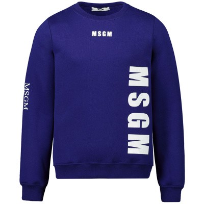 MSGM 020295 kindertrui paars Afbeelding van MSGM 020295 kindertrui paars