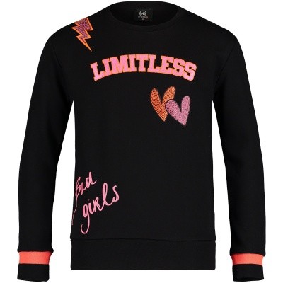 Afbeelding van My Brand GMBSW006GM001 kindertrui zwart