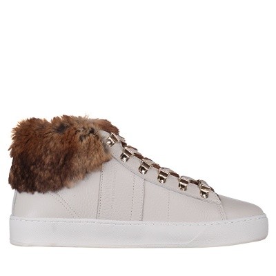 Afbeelding van Woolrich W3121 dames sneakers licht beige