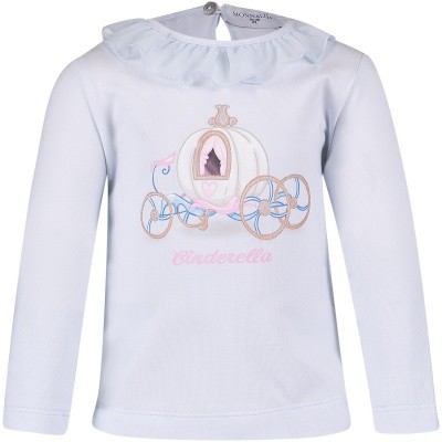 Afbeelding van MonnaLisa 312629PS baby t-shirt licht blauw