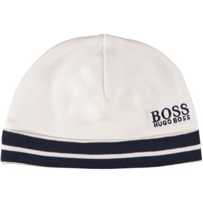 Afbeelding van Boss J91090 babymutsje wit