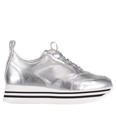 Afbeelding van Stokton 33D dames sneakers zilver