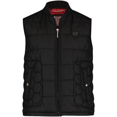Afbeelding van Philipp Plein BRC0019 kinder bodywarmer zwart