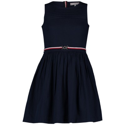 Afbeelding van Tommy Hilfiger KG0KG04024 kinderjurk navy