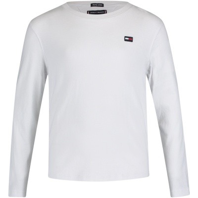 Afbeelding van Tommy Hilfiger KB0KB04307 kinder t-shirt wit