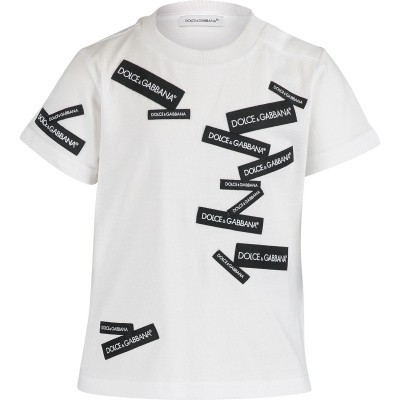 Afbeelding van Dolce & Gabbana L1JT7W G7RIG baby t-shirt wit