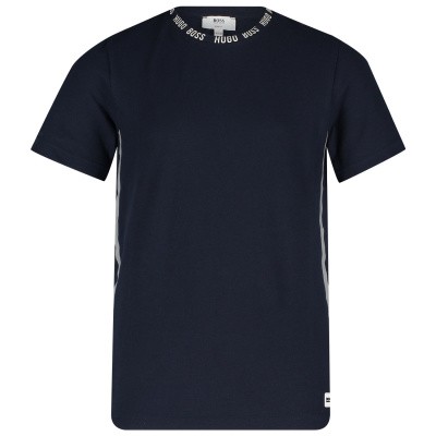 Afbeelding van Boss J25D88 kinder t-shirt navy