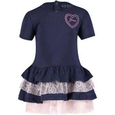 Afbeelding van Guess A91K19 babyjurkje navy