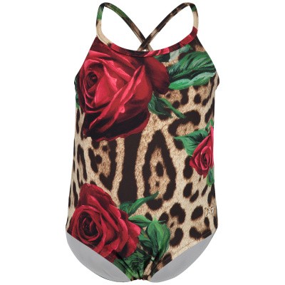 Picture of Dolce & Gabbana L2J803 baby swimwear panther