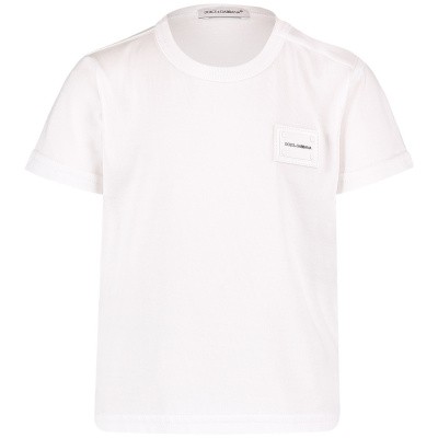 Afbeelding van Dolce & Gabbana L1JT7T baby t-shirt wit