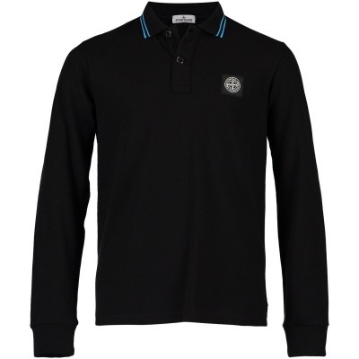 Afbeelding van Stone Island 691620748 kinder polo zwart