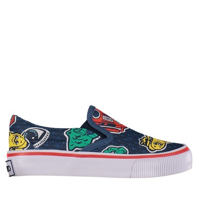 Afbeelding van Kenzo KN81508 kindersneakers navy