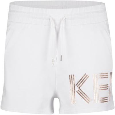 Afbeelding van Kenzo KN26038 kinder shorts wit