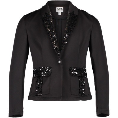 Afbeelding van Karl Lagerfeld Z16050 kindercolbert zwart