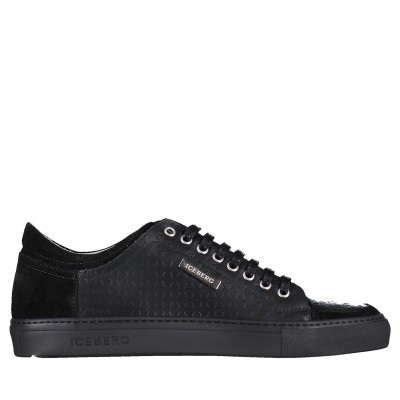 Afbeelding van Iceberg IU3117 heren sneakers zwart