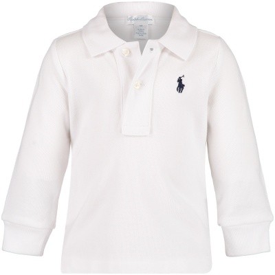 Afbeelding van Ralph Lauren 320703634 baby polo wit