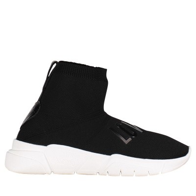 Afbeelding van Moschino JA15233 dames sneakers zwart
