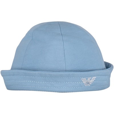 Afbeelding van Armani 404366 baby hoedje licht blauw
