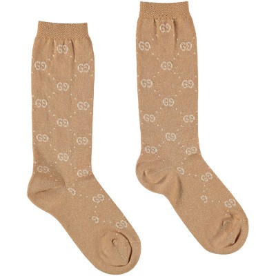 Afbeelding van Gucci 480715 kindersokken goud