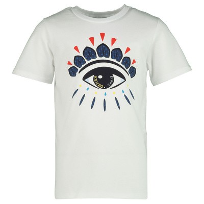 Afbeelding van Kenzo KN10508 kinder t-shirt wit