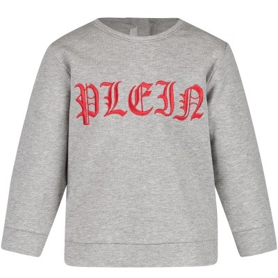 Afbeelding van Philipp Plein PAJO0001 baby trui grijs