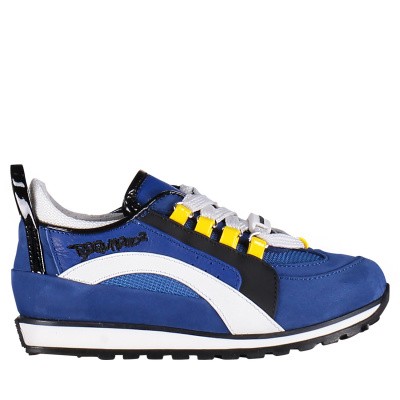 Afbeelding van Dsquared2 59683 kindersneakers cobalt blauw