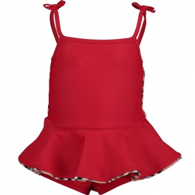 Afbeelding van Burberry 8005043 baby badkleding rood